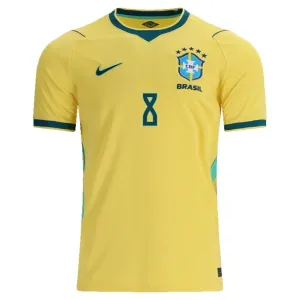 Camiseta Brasil Bruno Guimaraes 8 Local Mundial 2026