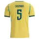 Camiseta Brasil Casemiro 5 Local Mundial 2026