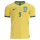 Camiseta Brasil Casemiro 5 Local Mundial 2026