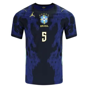 Camiseta Brasil Casemiro 5 Visitante Mundial 2026