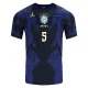 Camiseta Brasil Casemiro 5 Visitante Mundial 2026