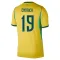 Camiseta Brasil Endrick 19 Local Mundial 2026