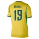 Camiseta Brasil Endrick 19 Local Mundial 2026