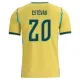 Camiseta Brasil Estêvão 20 Local Mundial 2026