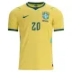 Camiseta Brasil Estêvão 20 Local Mundial 2026