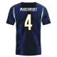 Camiseta Brasil Marquinhos 4 Visitante Mundial 2026