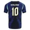 Camiseta Brasil Ronaldinho 10 Visitante Mundial 2026