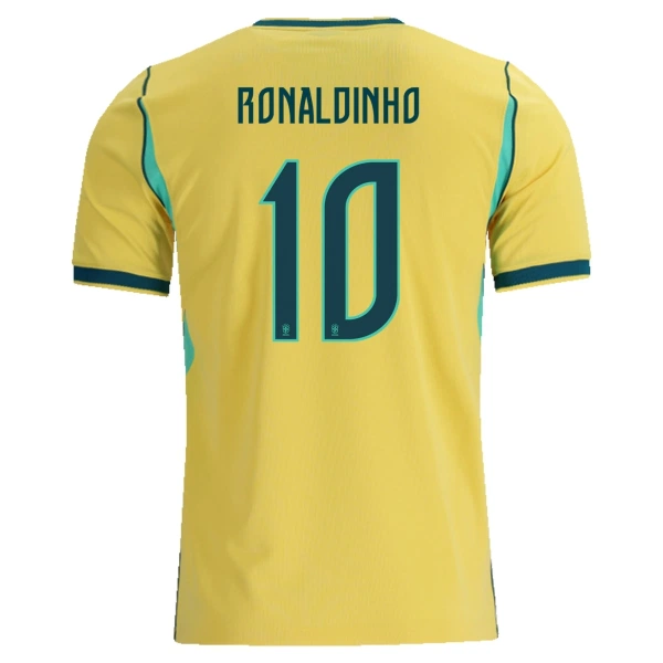 Conjunto Brasil Ronaldinho 10 Local Mundial 2026 Niño