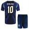 Conjunto Brasil Ronaldinho 10 Visitante Mundial 2026 Niño