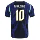 Conjunto Brasil Ronaldinho 10 Visitante Mundial 2026 Niño