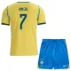 Conjunto Brasil Vinicius Junior 7 Local Mundial 2026 Niño