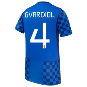 Camiseta Croacia Josko Gvardiol 4 Visitante Mundial 2026
