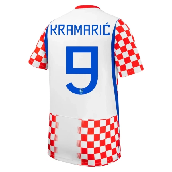 Camiseta Croacia Kramaric 9 Local Mundial 2026