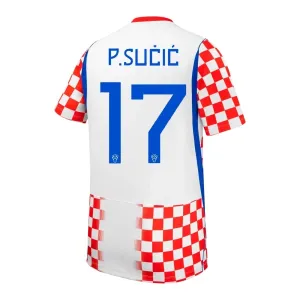 Camiseta Croacia P. Sucic 17 Local Mundial 2026
