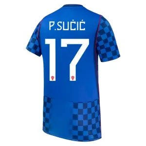 Camiseta Croacia P. Sucic 17 Visitante Mundial 2026