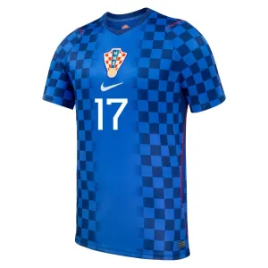 Camiseta Croacia P. Sucic 17 Visitante Mundial 2026
