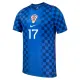 Camiseta Croacia P. Sucic 17 Visitante Mundial 2026