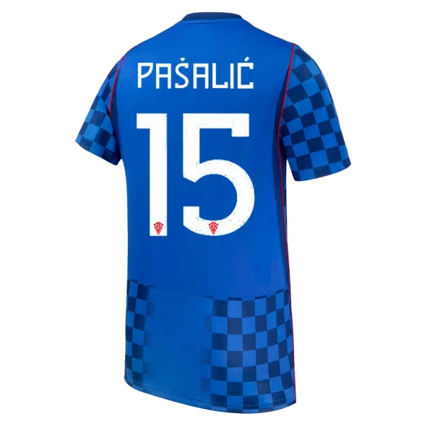 Camiseta Croacia Pasalic 15 Visitante Mundial 2026