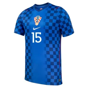 Camiseta Croacia Pasalic 15 Visitante Mundial 2026