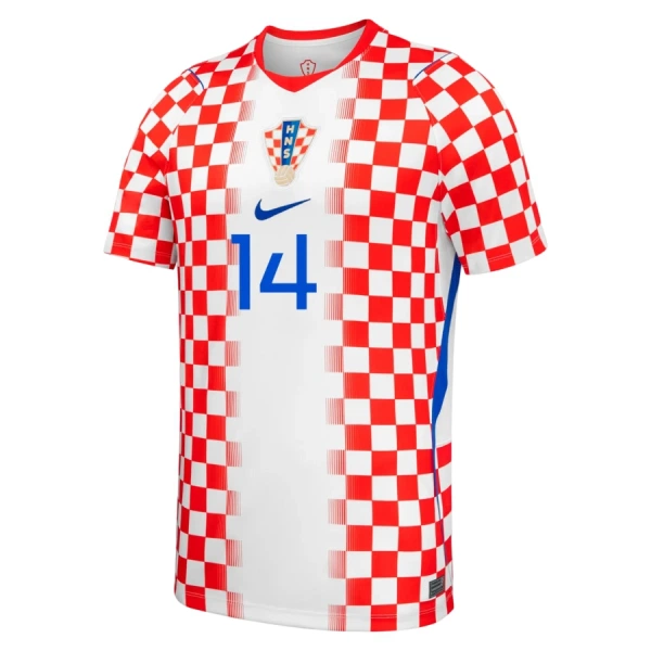 Camiseta Croacia Perisic 14 Local Mundial 2026