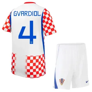 Conjunto Croacia Josko Gvardiol 4 Local Mundial 2026 Niño