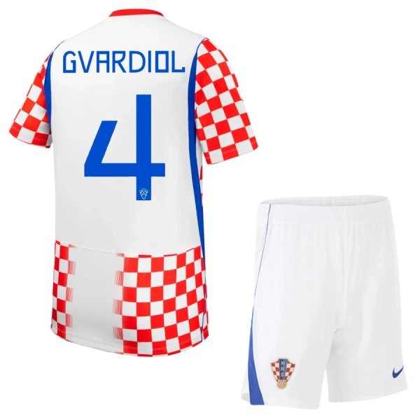 Conjunto Croacia Josko Gvardiol 4 Local Mundial 2026 Niño Conjunto Croacia Josko Gvardiol 4 Local Mundial 2026 Niño