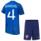 Conjunto Croacia Josko Gvardiol 4 Visitante Mundial 2026 Niño