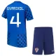 Conjunto Croacia Josko Gvardiol 4 Visitante Mundial 2026 Niño