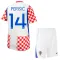 Conjunto Croacia Perisic 14 Local Mundial 2026 Niño
