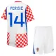 Conjunto Croacia Perisic 14 Local Mundial 2026 Niño