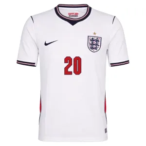 Camiseta Inglaterra Cole Palmer 20 Local Mundial 2026