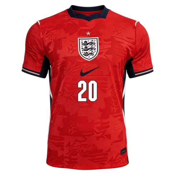 Camiseta Inglaterra Cole Palmer 20 Visitante Mundial 2026