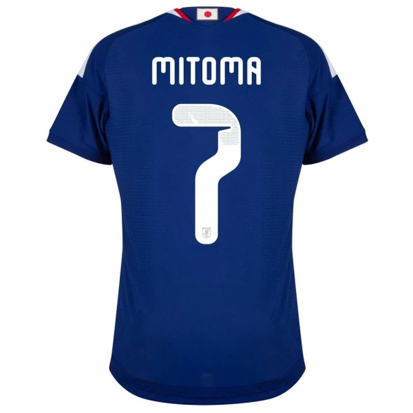 Camiseta Japón Mitoma 7 Local Mundial 2026