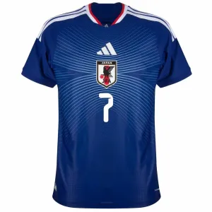 Camiseta Japón Mitoma 7 Local Mundial 2026