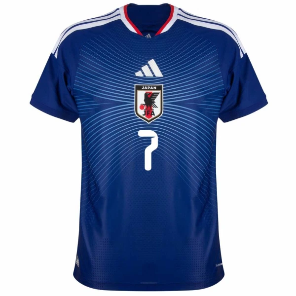 Camiseta Japón Mitoma 7 Local Mundial 2026
