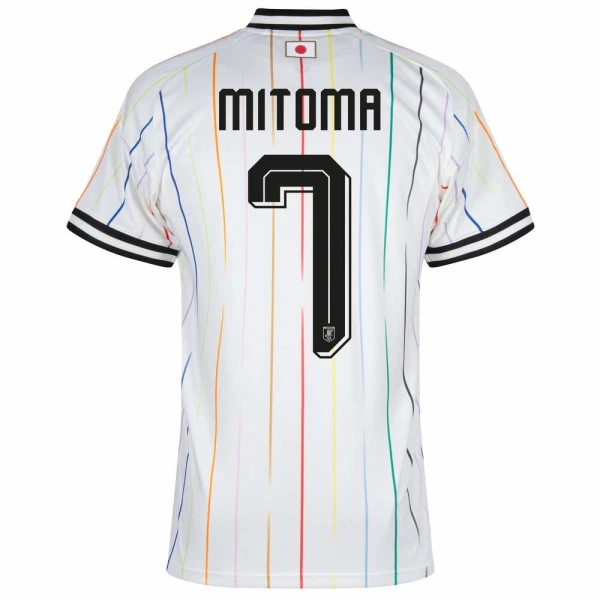 Camiseta Japón Mitoma 7 Visitante Mundial 2026