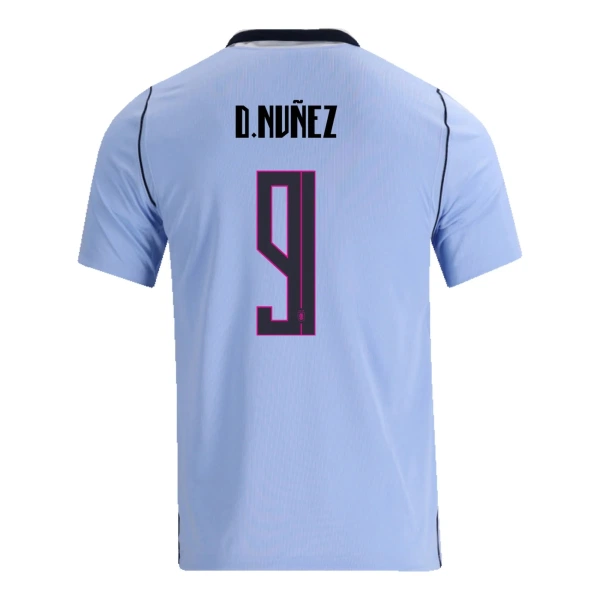 Camiseta Uruguay Darwin Núñez 9 Local Mundial 2026