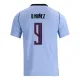 Camiseta Uruguay Darwin Núñez 9 Local Mundial 2026
