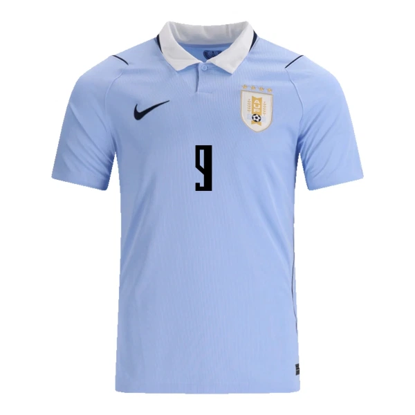 Camiseta Uruguay Darwin Núñez 9 Local Mundial 2026