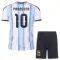 Conjunto Argentina Maradona 10 Local Mundial 2026 Niño