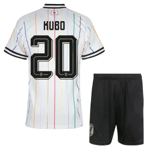 Conjunto Japón Kubo 20 Visitante Mundial 2026 Niño