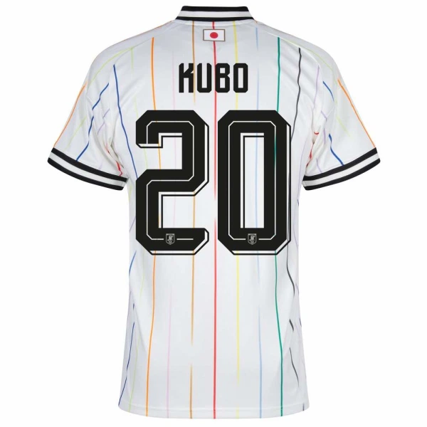 Conjunto Japón Kubo 20 Visitante Mundial 2026 Niño
