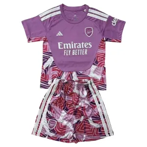 Conjunto Arsenal Portero 2026/2027 Niño Morado