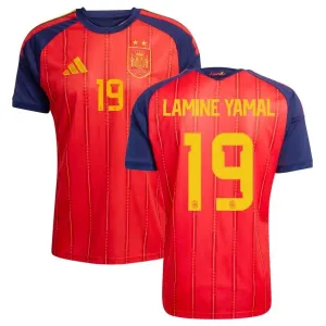 Camiseta España 2 Stars Lamine Yamal 19 Local Mundial 2026