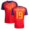 Camiseta España 2 Stars Lamine Yamal 19 Local Mundial 2026