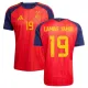 Camiseta España 2 Stars Lamine Yamal 19 Local Mundial 2026 Camiseta España 2 Stars Lamine Yamal 19 Local Mundial 2026
