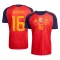 Camiseta España 2 Stars Rodrigo 16 Local Mundial 2026