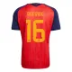Camiseta España 2 Stars Rodrigo 16 Local Mundial 2026