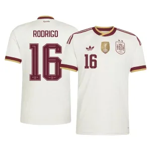 Camiseta España 2 Stars Rodrigo 16 Visitante Mundial 2026