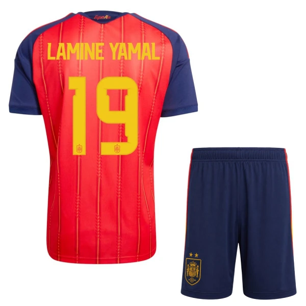 Conjunto España 2 Stars Lamine Yamal 19 Local Mundial 2026 Niño Conjunto España 2 Stars Lamine Yamal 19 Local Mundial 2026 Niño
